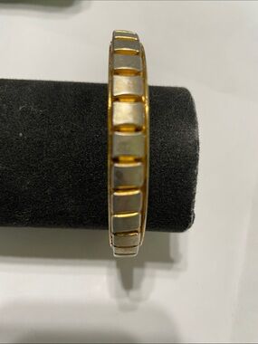 Two-Tone Gold and Silver Bracelet